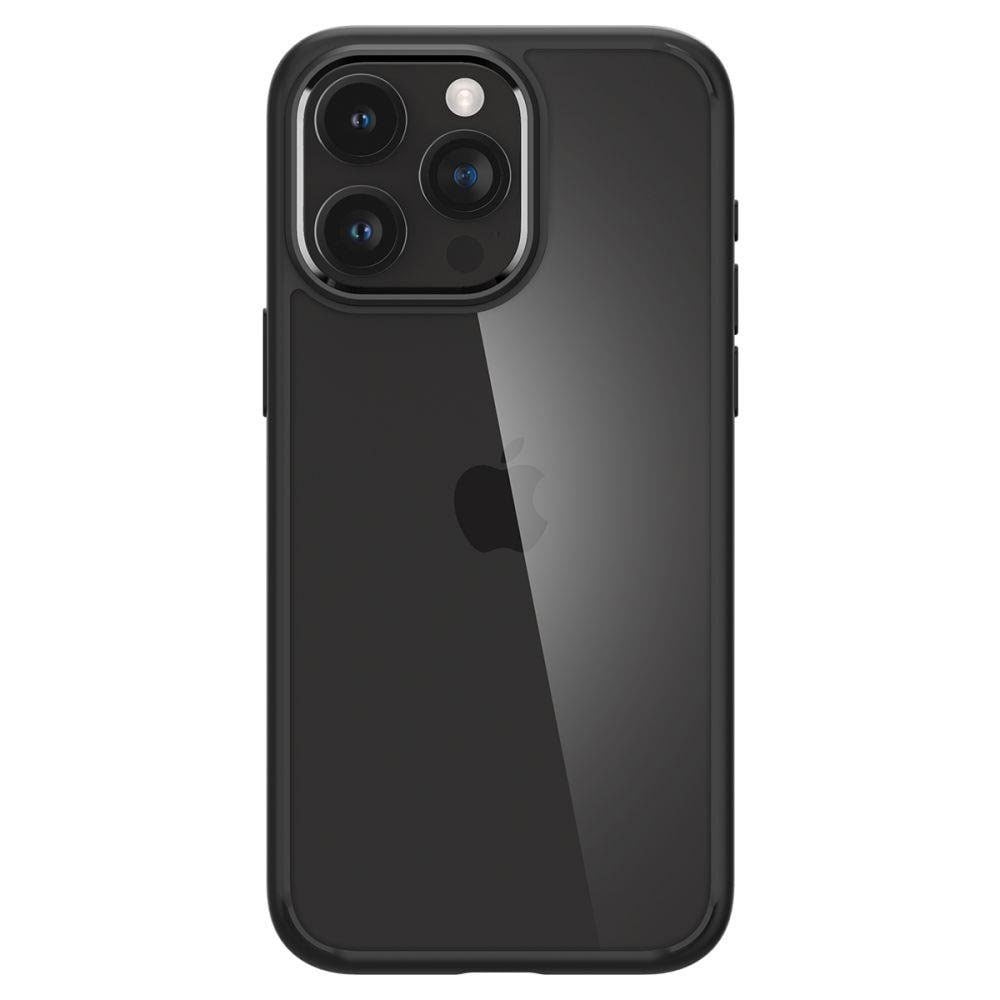 Spigen Ultra Hybrid Bakskal till iPhone 15 Pro Max - Matt Svart