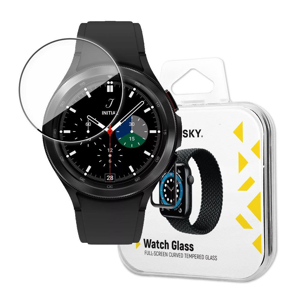 Wozinsky Skärmskydd till Samsung Galaxy Watch 4/5 40 mm - Svart Ram