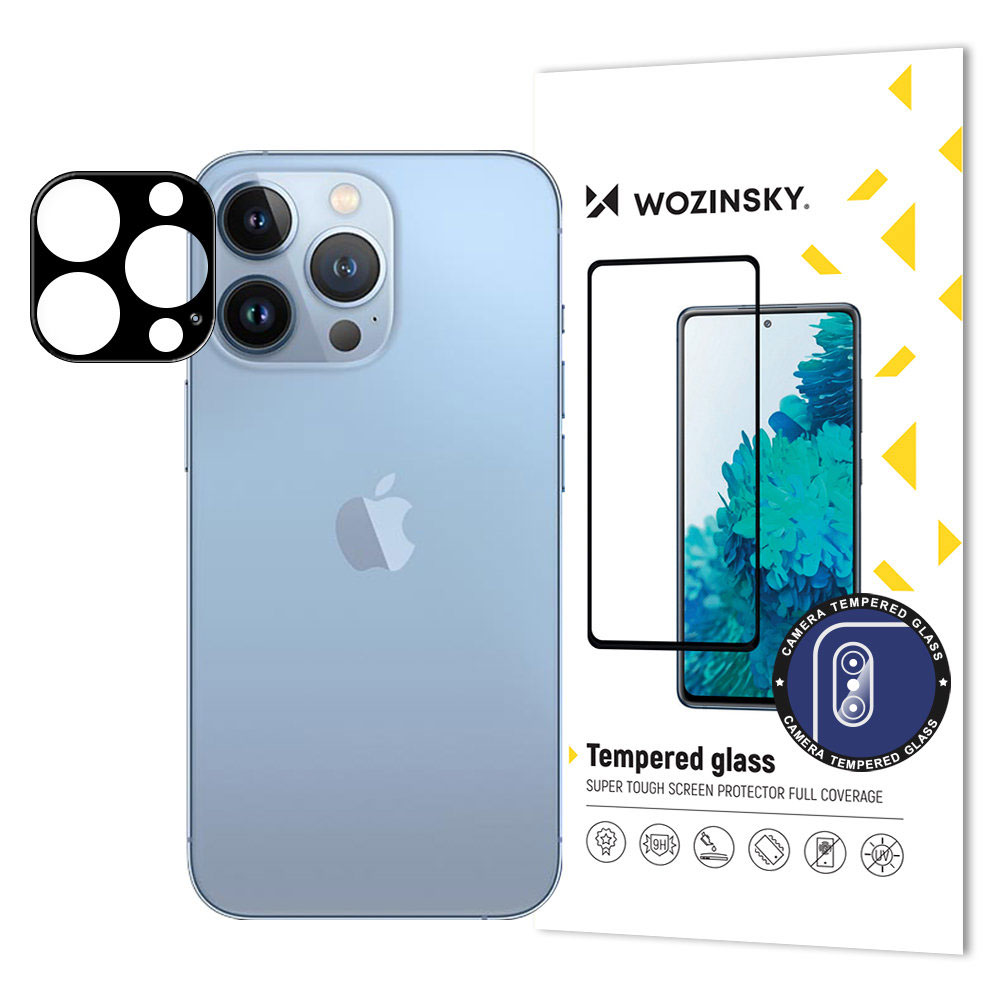 Wozinsky Kameraskydd till iPhone 15 Pro Max - Svart
