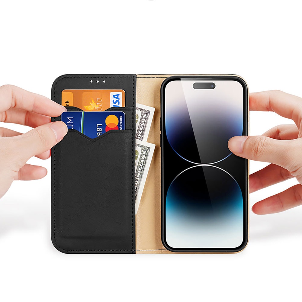 Dux Ducis Hivo Plånboksfodral till iPhone 15 Pro Max- Svart