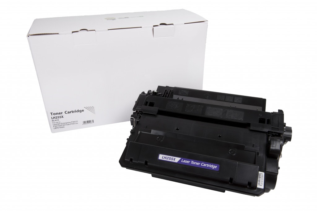 Lasertoner HP CE255X 3482B002 - Svart