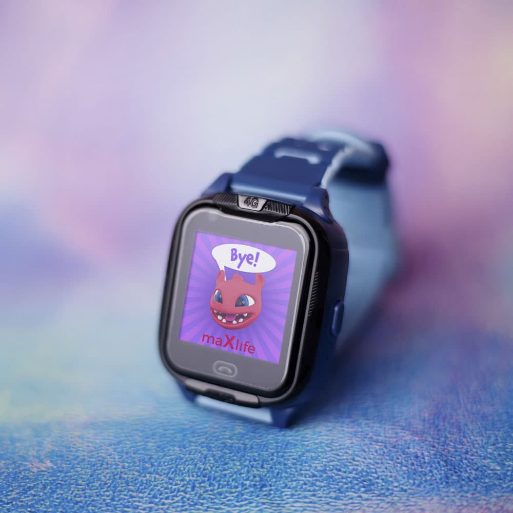 Maxlife Smartwatch till barn 4G GPS WiFi - Blå