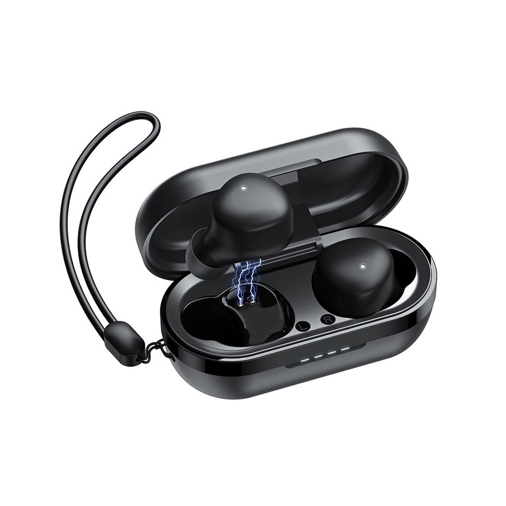 Joyroom True Wireless Headset med laddbox -Svart