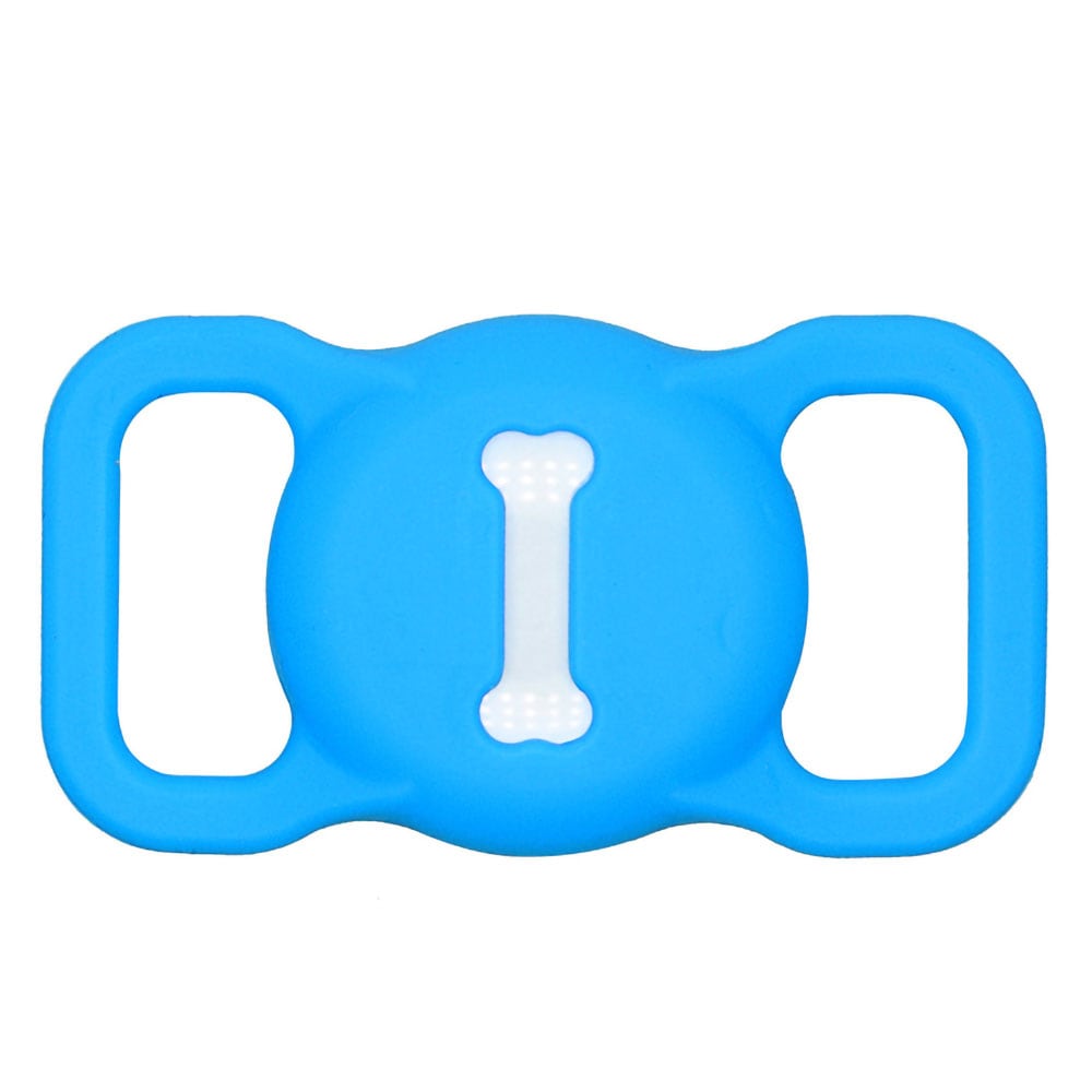 Airtag-Hållare för halsband - Blå