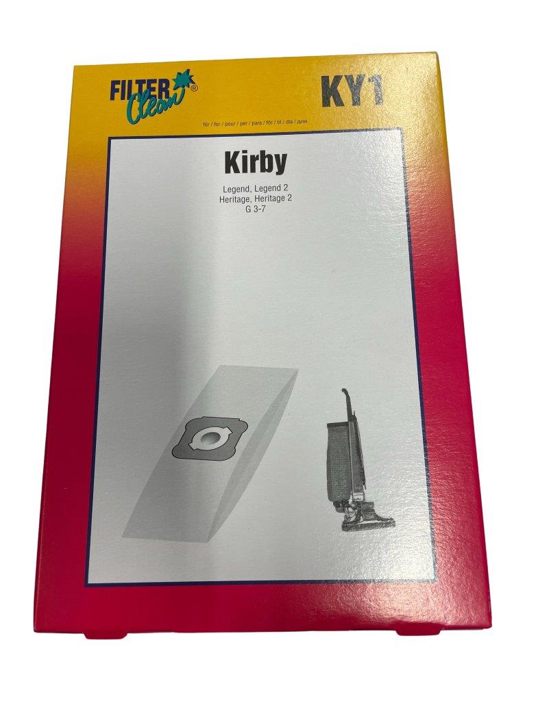 Dammsugarpåsar KY1 till Kirby 3-pack