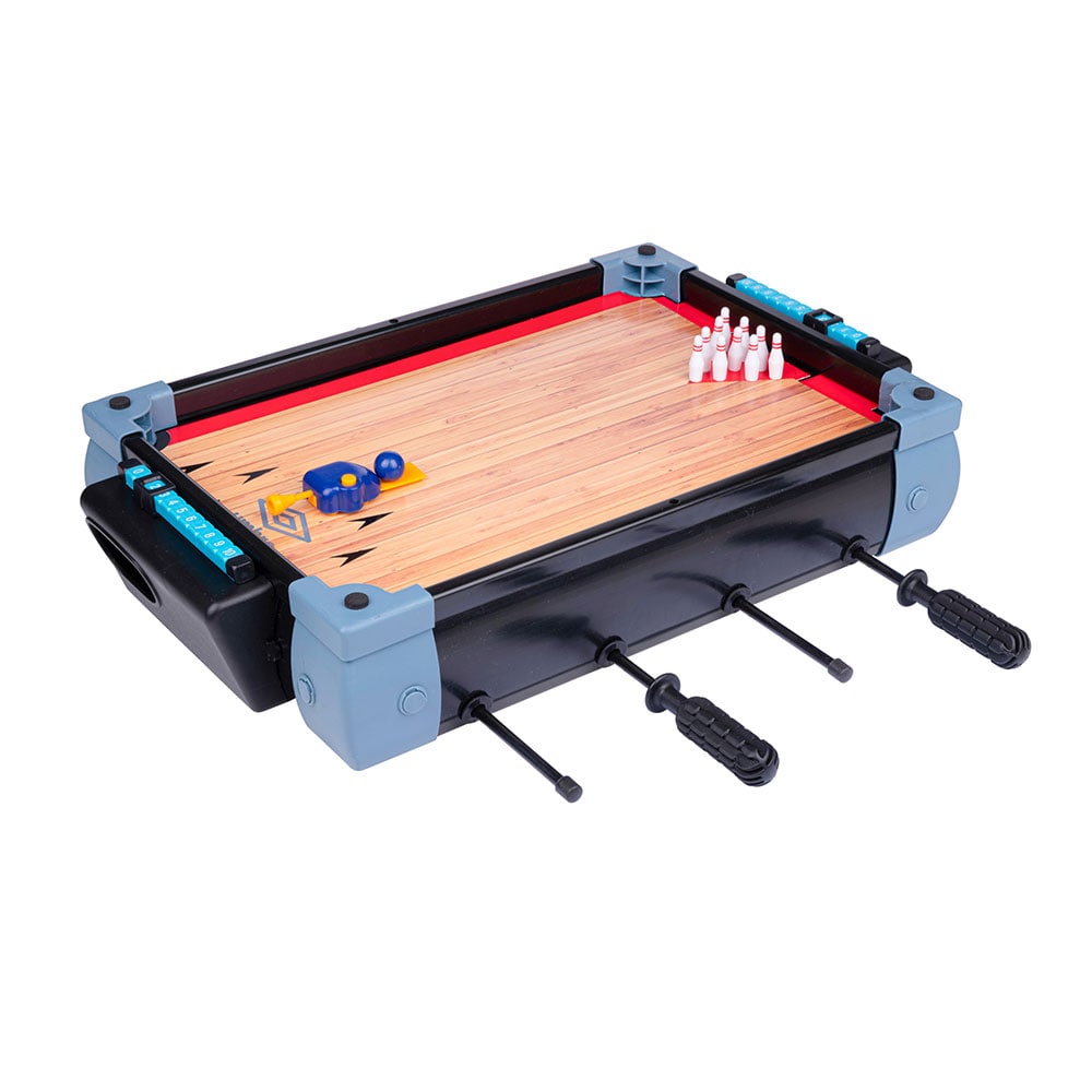 5-i-1 Bordsspel - Fussball/Pingis/Bowling/Basket/Airhockey
