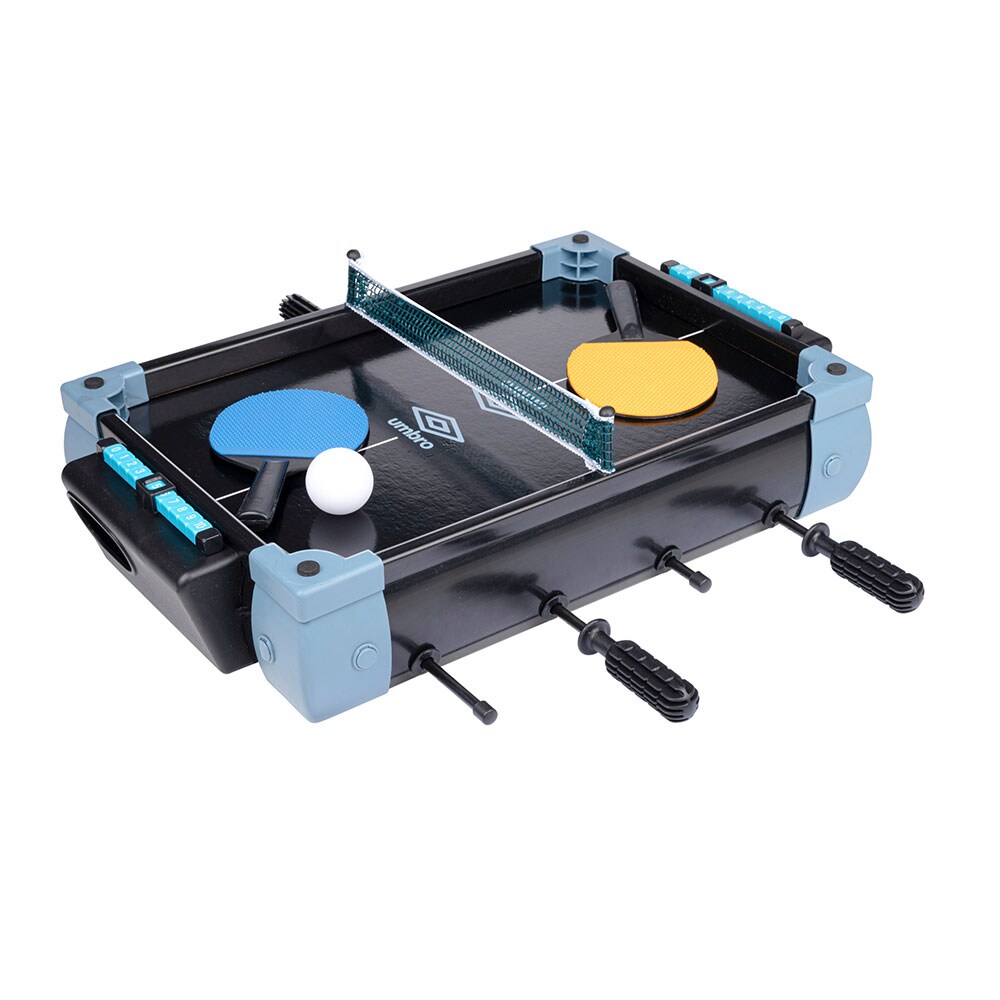 5-i-1 Bordsspel - Fussball/Pingis/Bowling/Basket/Airhockey