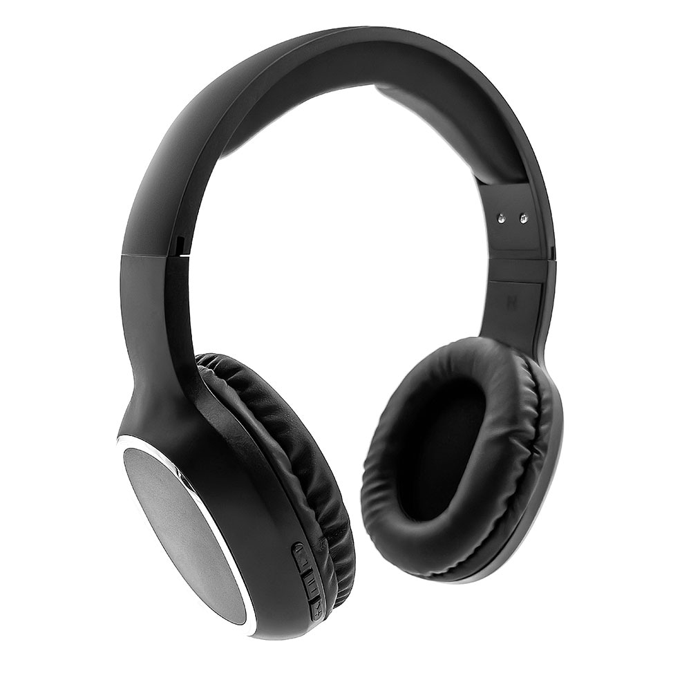 United Over-Ear Bluetooth Headset - Svart