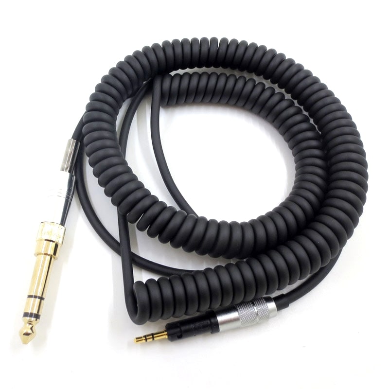 Ljudkabel till Audio Technica ATH-M50X / ATH-M40X 6,35+3,5mm till 2,5mm - 1,5-5m