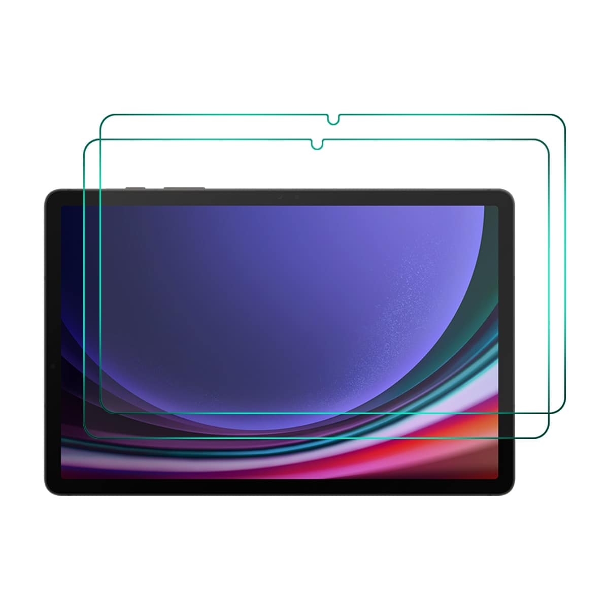 Härdat Skärmskydd till Samsung Galaxy Tab S9 Plus 2-pack