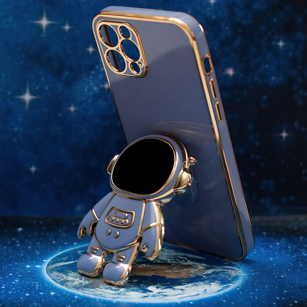 Astronaut Bakskal till iPhone X / XS - Blå