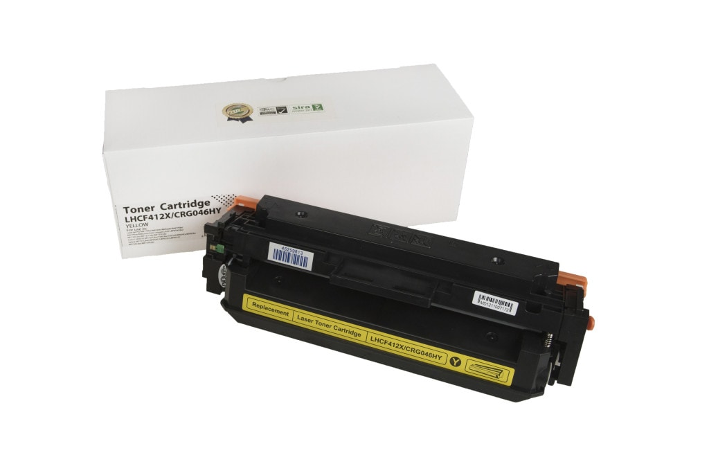 Lasertoner HP 410X CF412X - Gul
