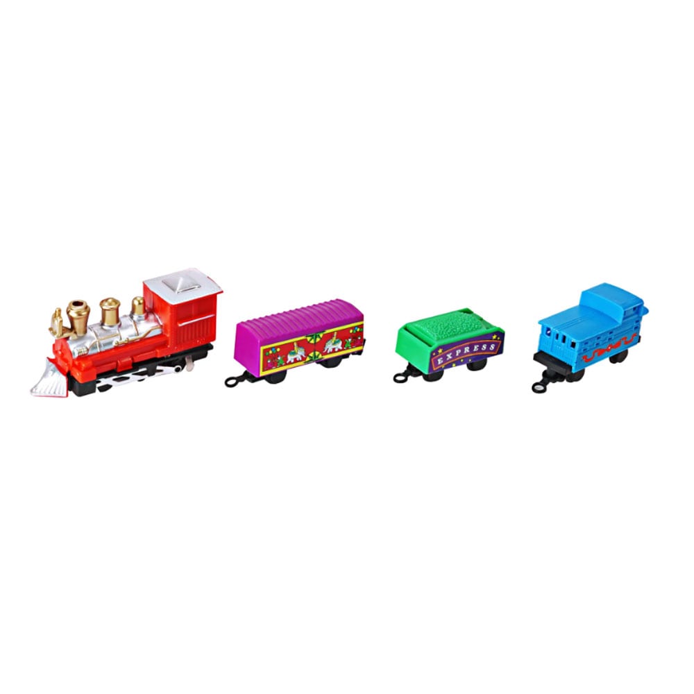 Mini Express Tågbana med lok & vagnar