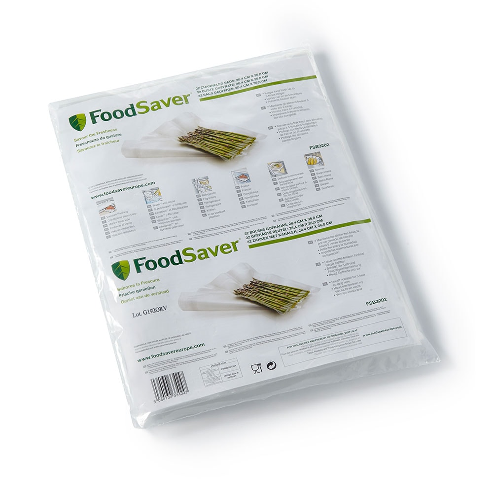 FoodSaver Vakuumpåsar 3,78L FSB3202- 32-pack