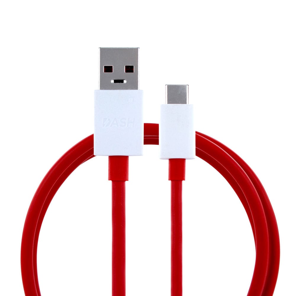 OnePlus D401 USB till USB-C-Kabel 1,5 - Röd
