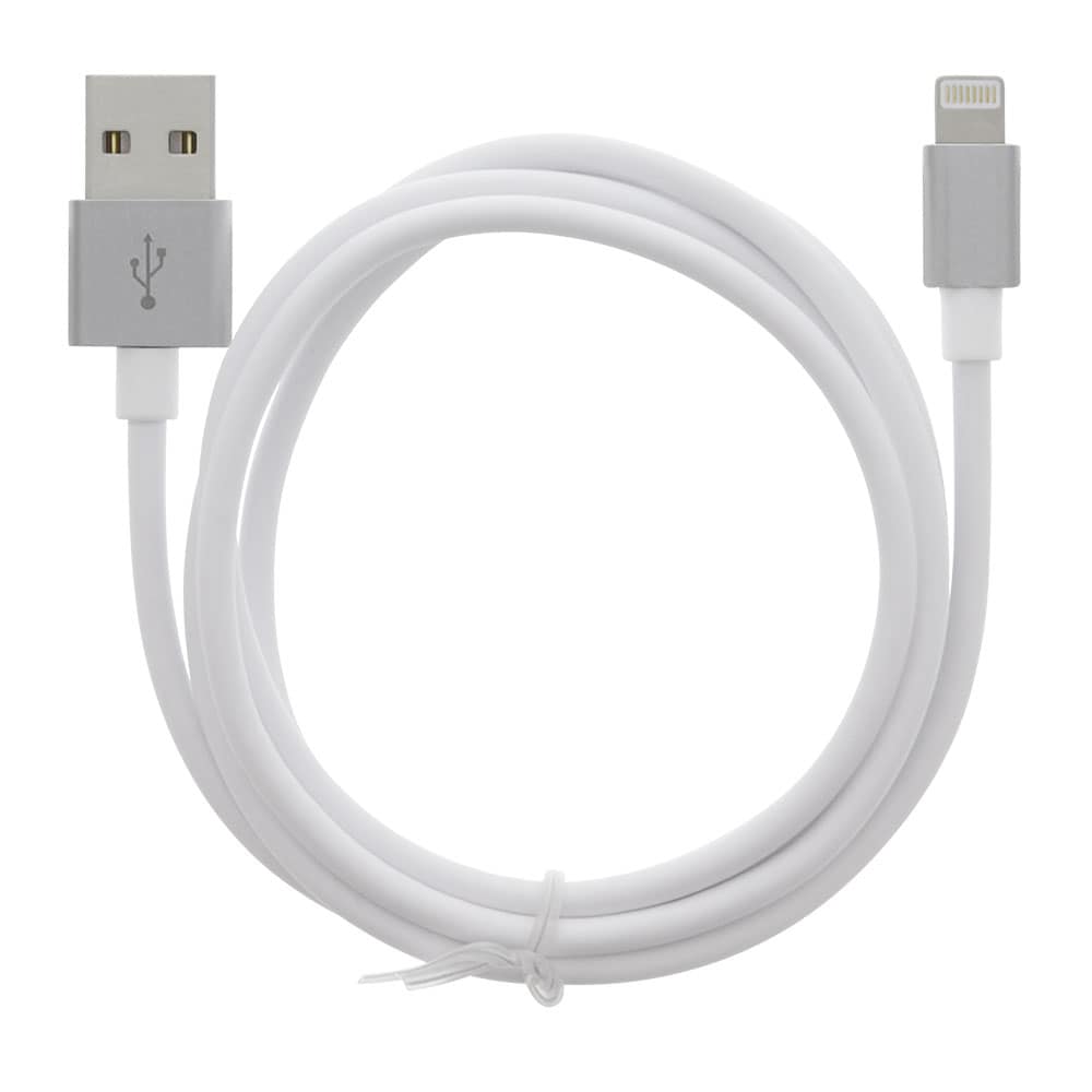 Moba USB-kabel USB till Lightning 2,4A 1m - Vit
