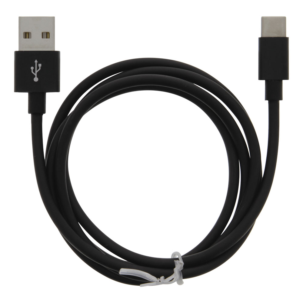 Moba USB-kabel USB till USB-C 2,4A 1m - Svart