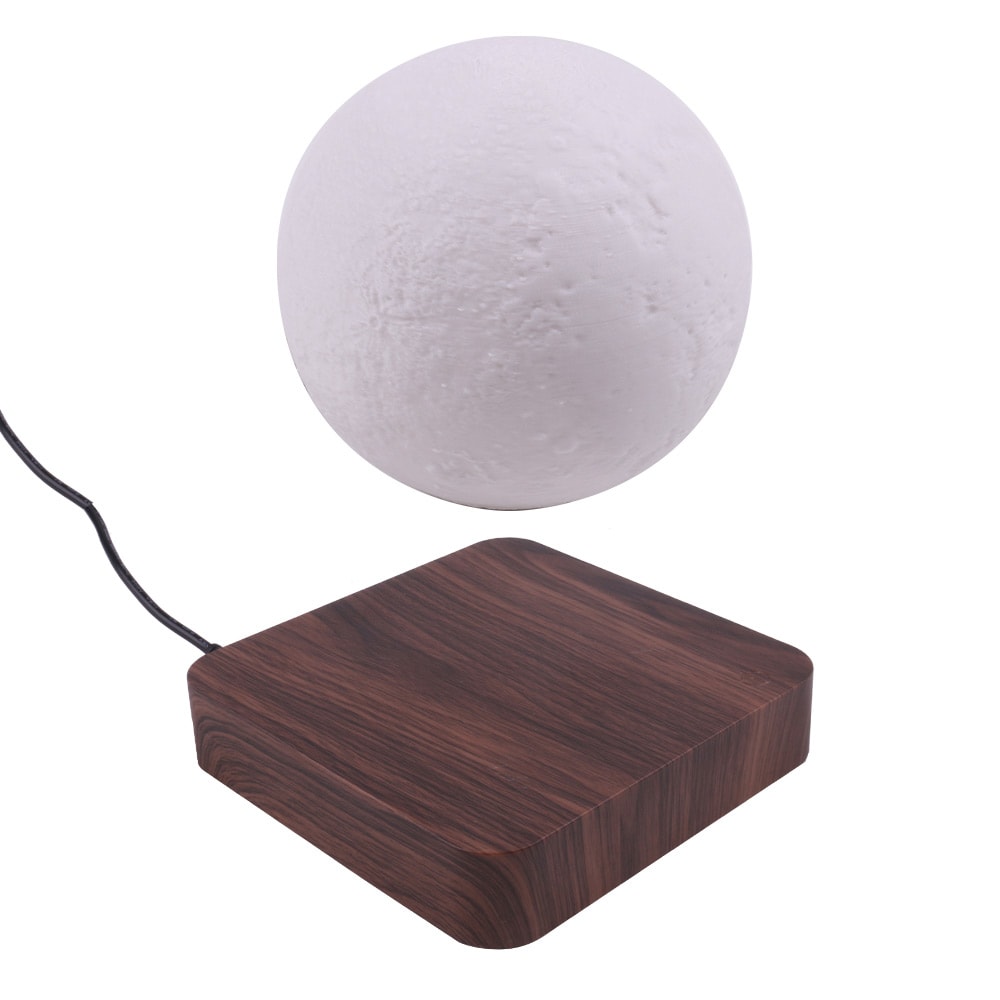 Magnetisk svävande månlampa – leviterande lampa / nattlampa / bordslampa