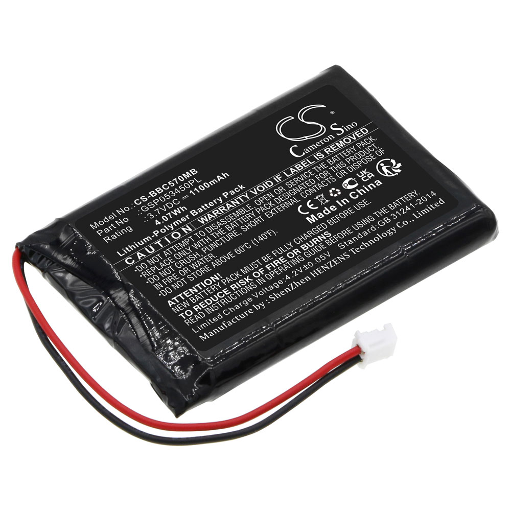 Batteri GSP053450PL 1100mAh till Babyalarm BC-5700D