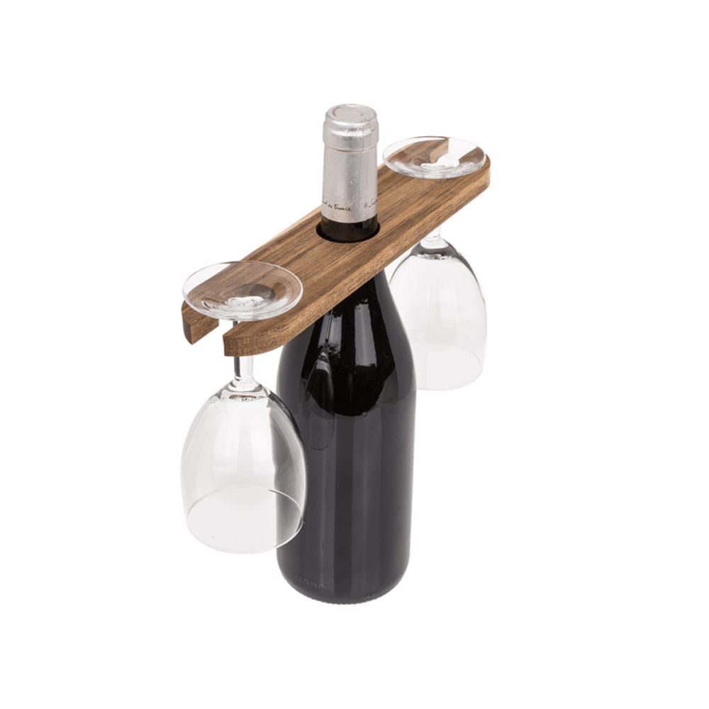 Vinbutler - 1 flaska och 2 glas
