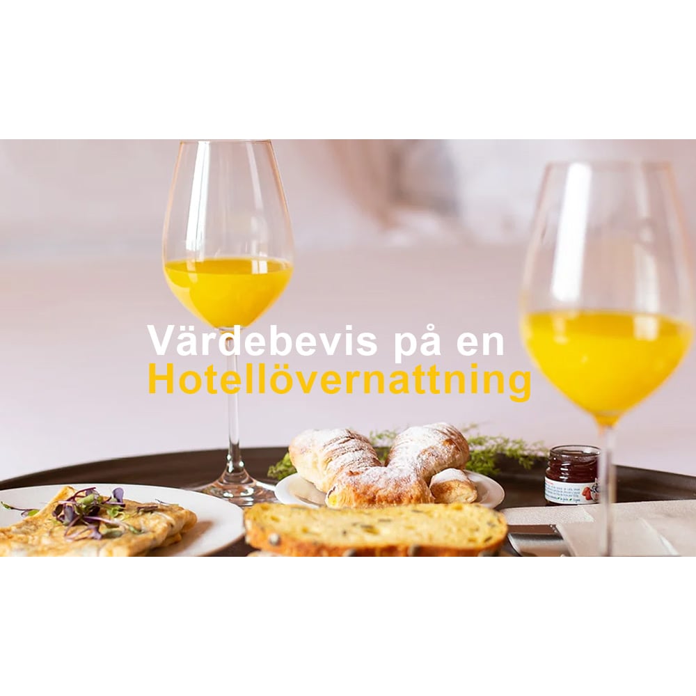 Värdebevis Hotellövernattning