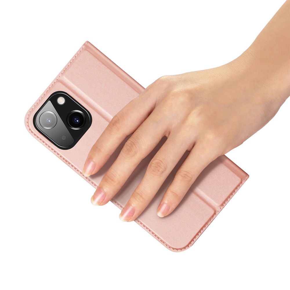 Dux Ducis Skin Pro Flipfodral till iPhone 15 - Rosa
