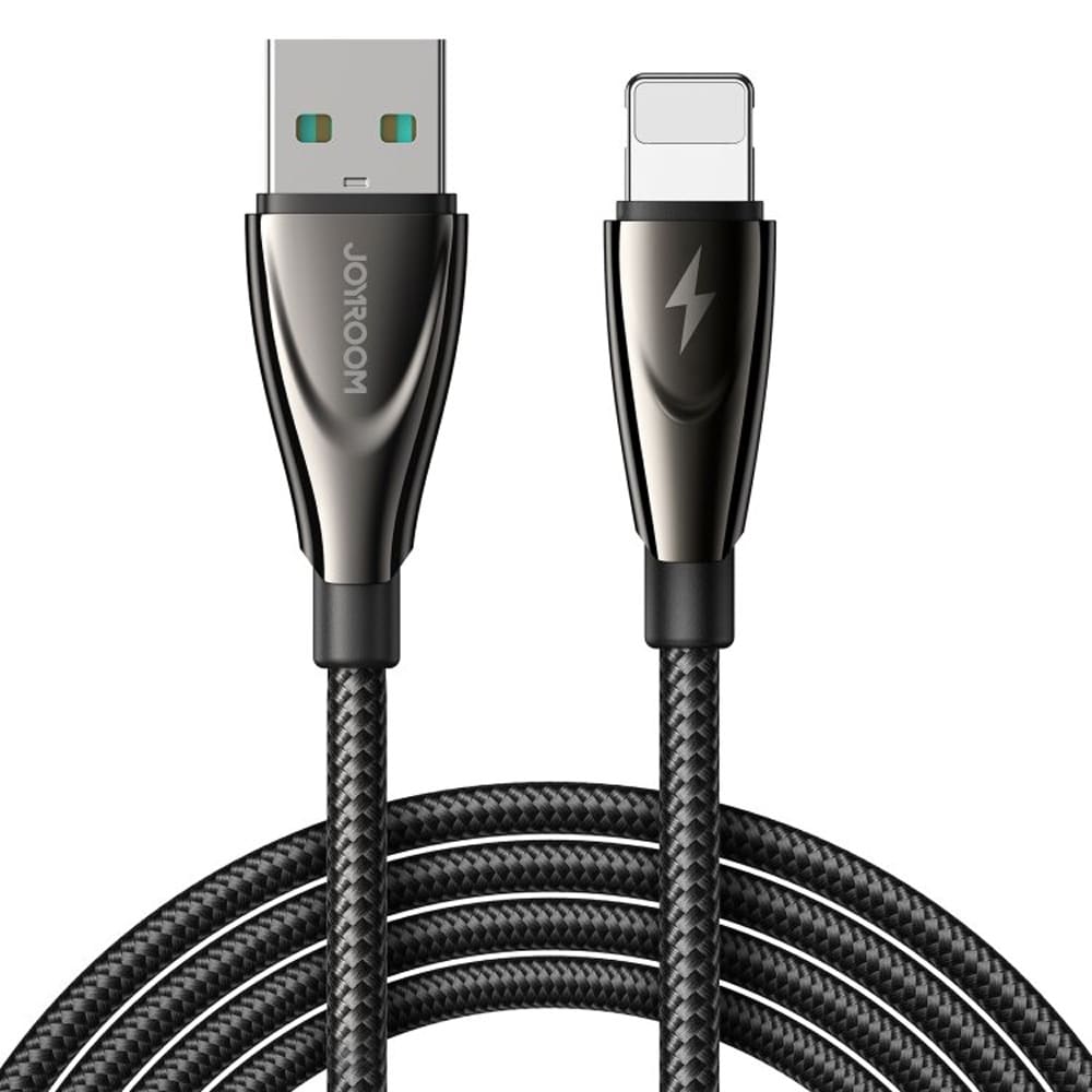 Joyroom Pioneer USB-Kabel - USB till Lightning 3A 1,2m - Svart