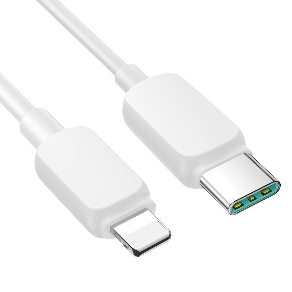 Joyroom USB-kabel - USB-C till Lightning 20W 1,2m - Vit
