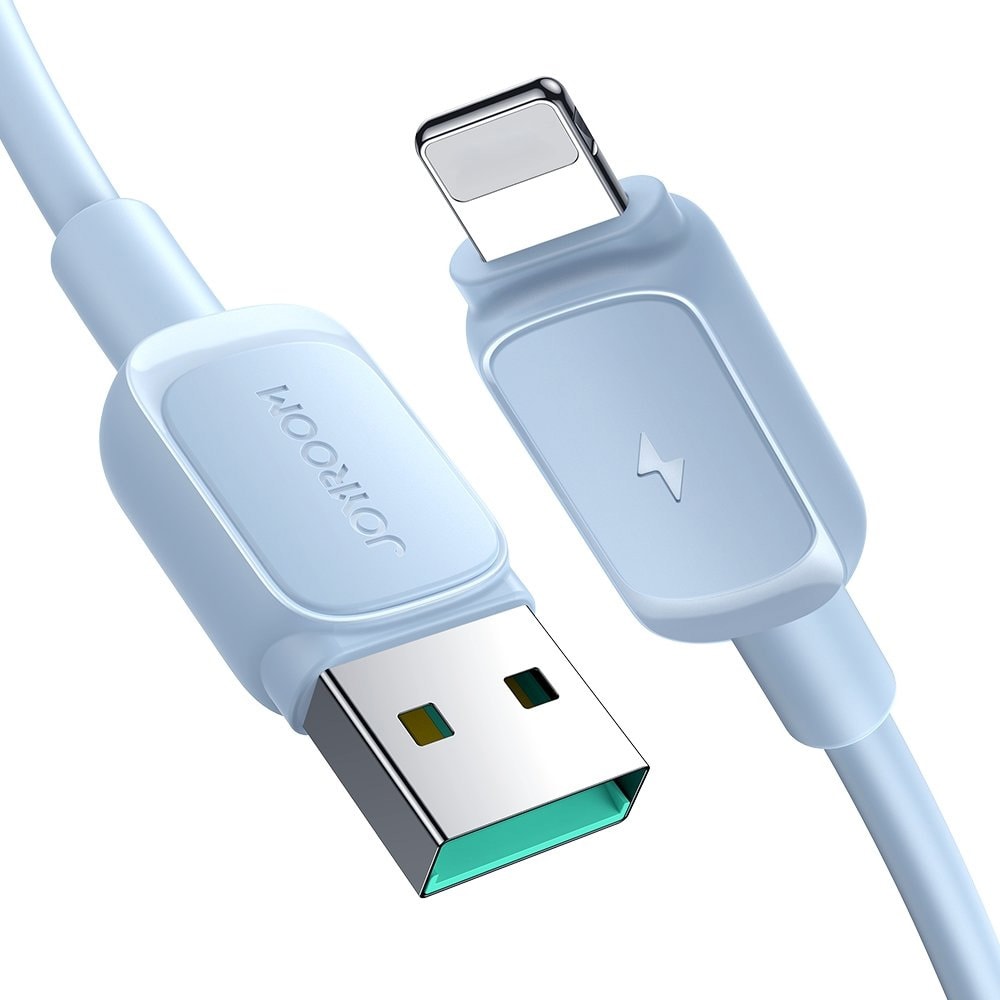 Joyroom USB-kabel USB till Lightning 2,4A 1,2m - Blå