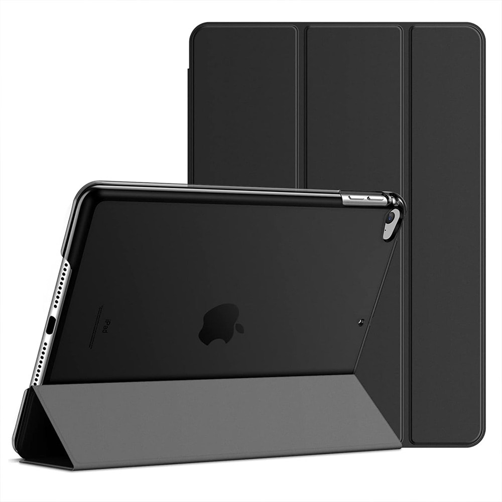 Trifold Fodral med ställ till iPad  Mini 4 / Mini 5  - Svart