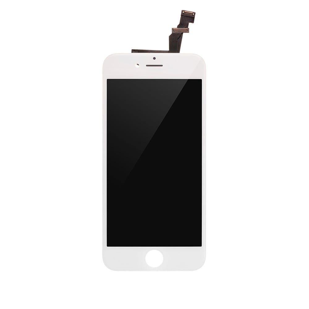 iPhone 6 Skärm LCD Display Glas - Livstidsgaranti - Vit