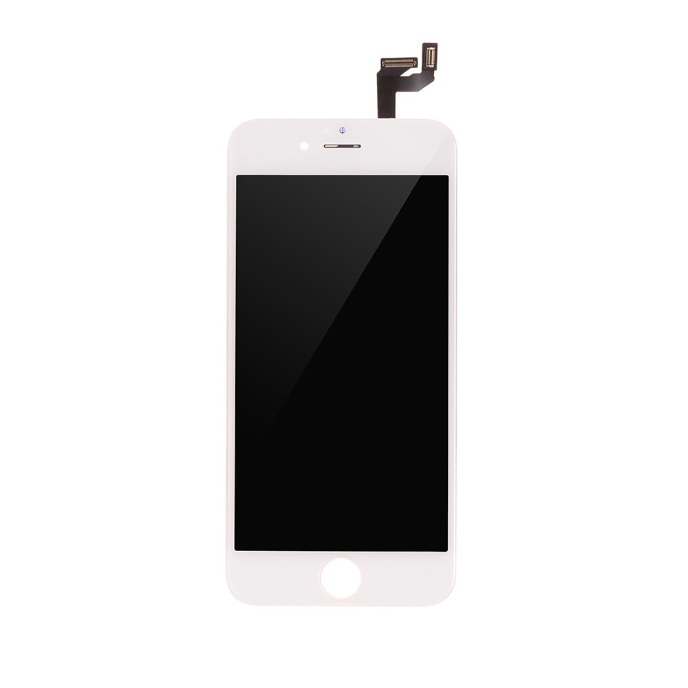 iPhone 6S Skärm LCD Display Glas - Livstidsgaranti - Vit