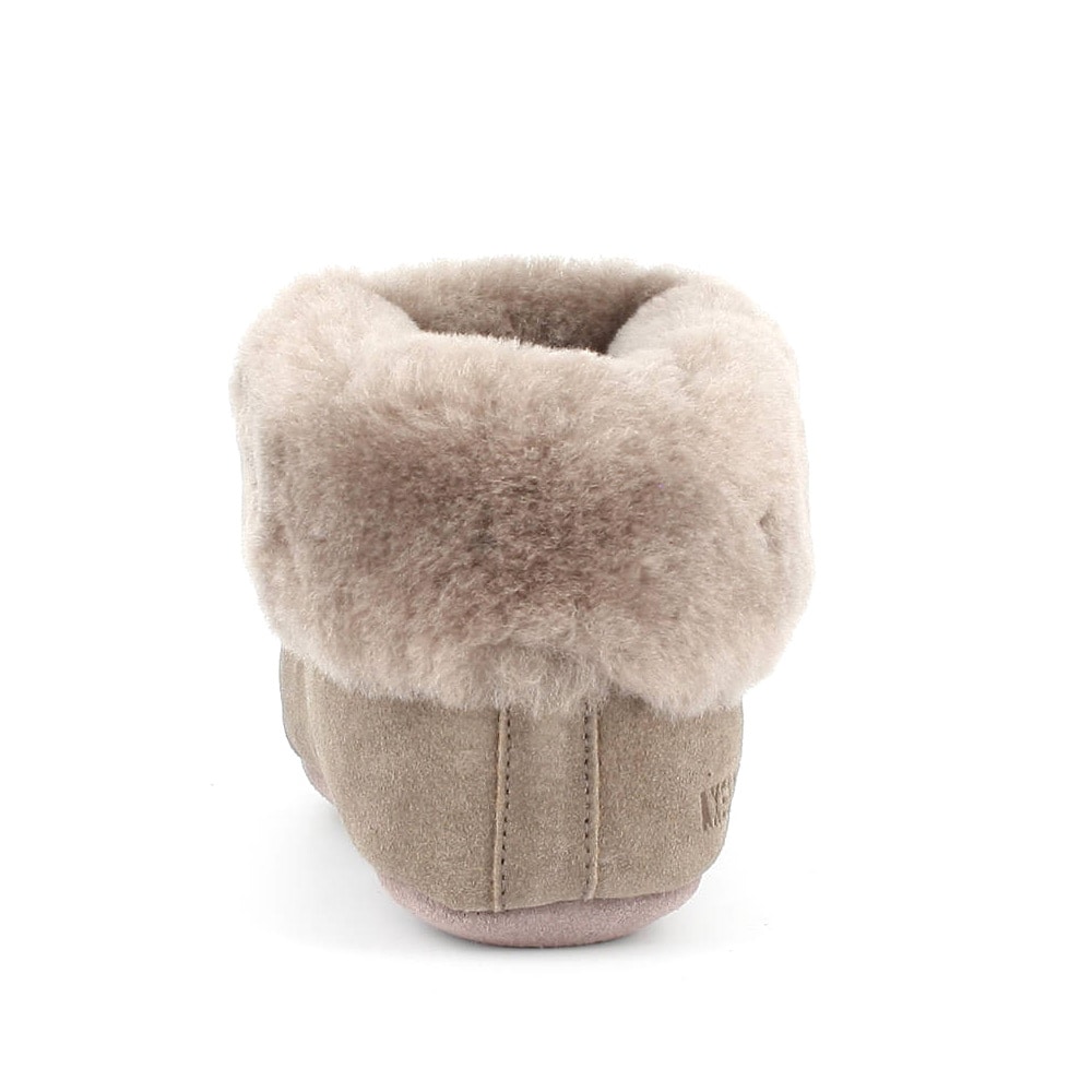 Axelda London 44 - Fårskinnstoffla Stengrå