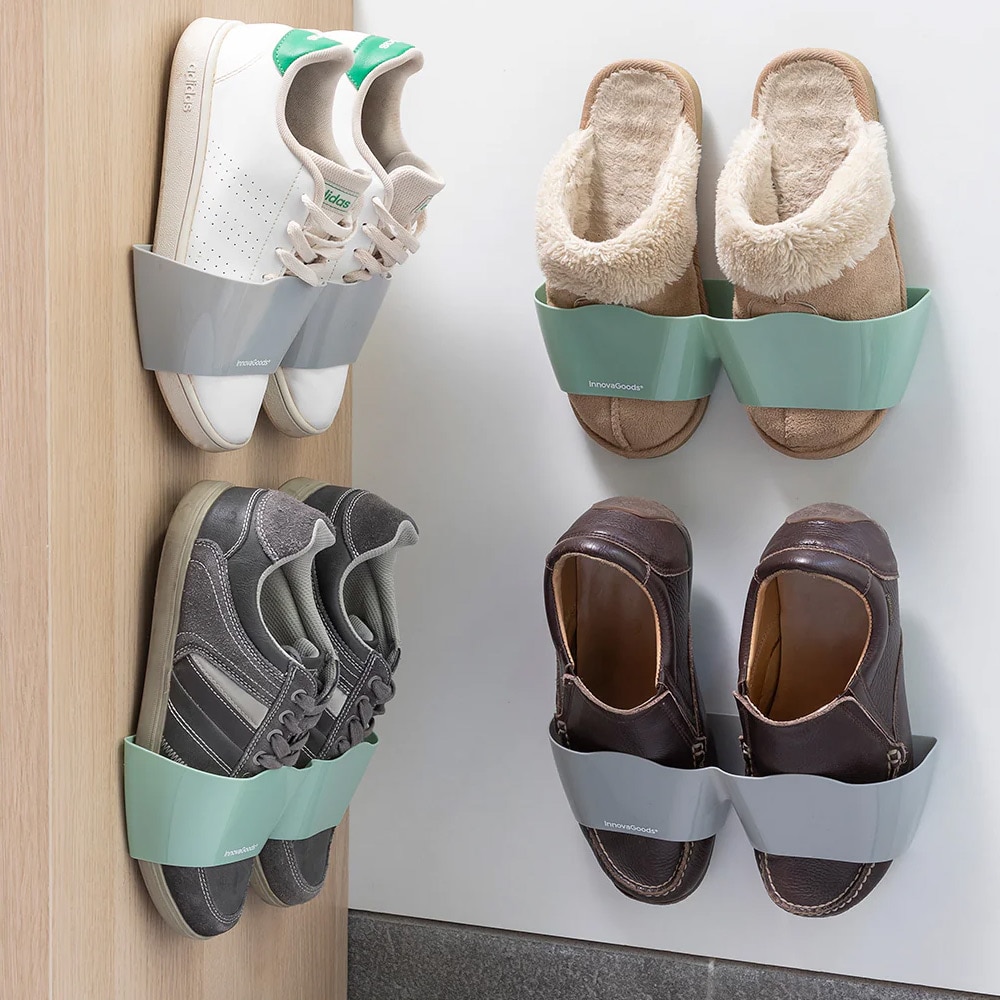 Vägghängd Skohållare - Självhäftande