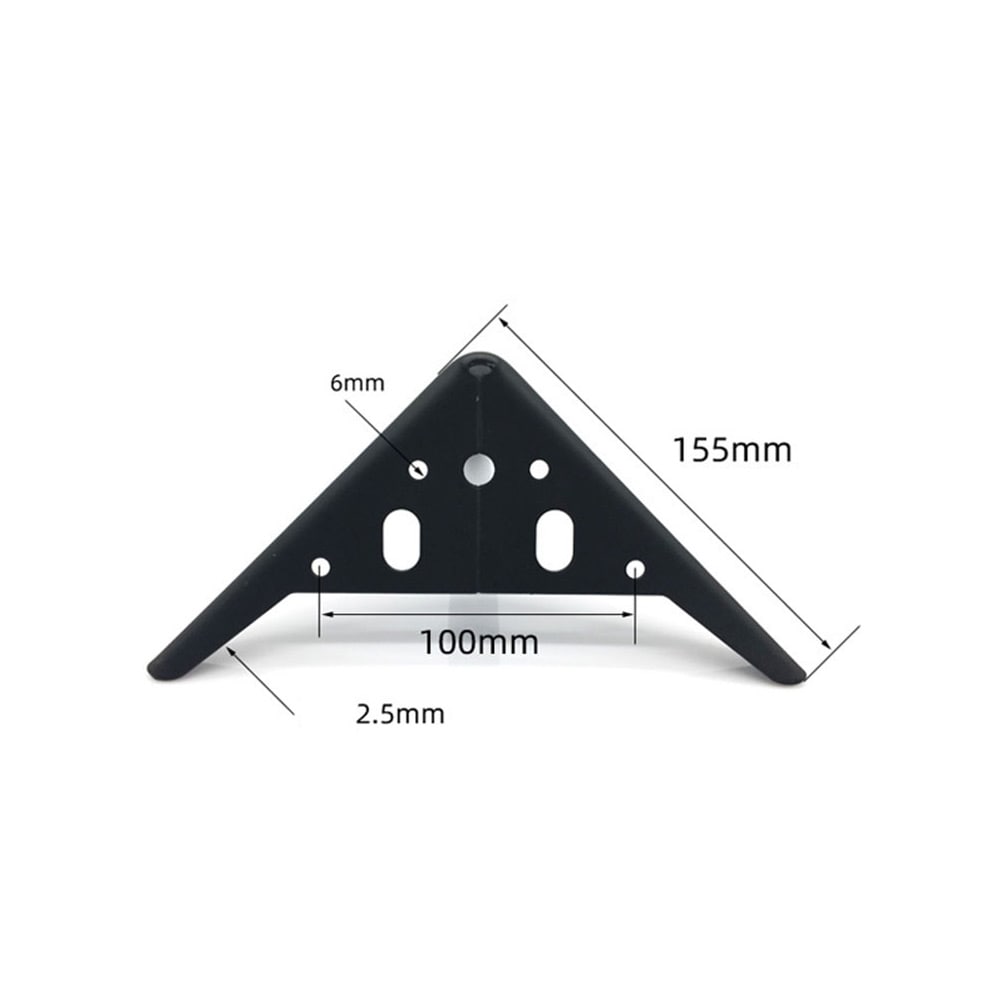 Soffben i metall 19cm - Silver