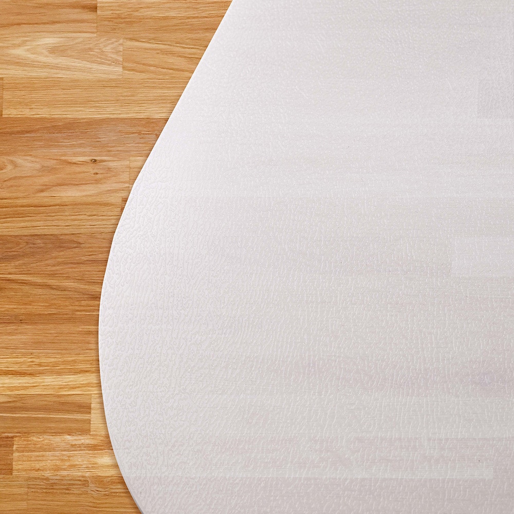 Golvskyddsmatta 90x90cm / transparent stolunderlägg / skyddsmatta för kontorsstol / plastmatta för golv