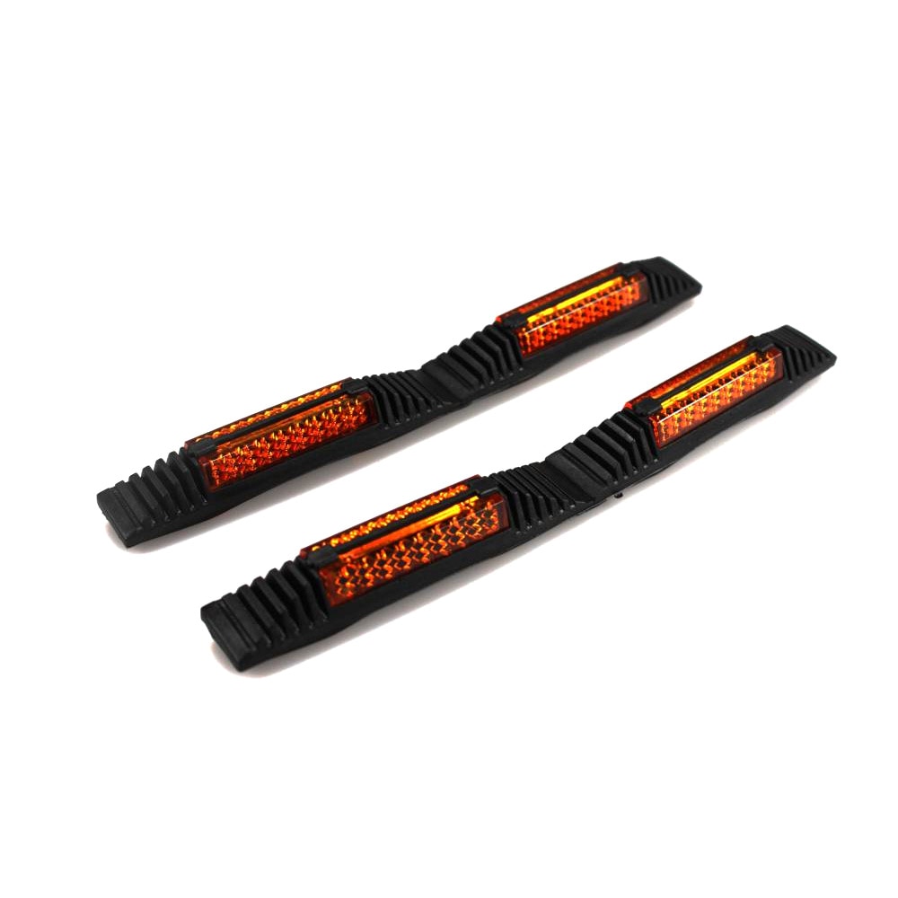 Reflekterande dörrskydd - Svart/Orange