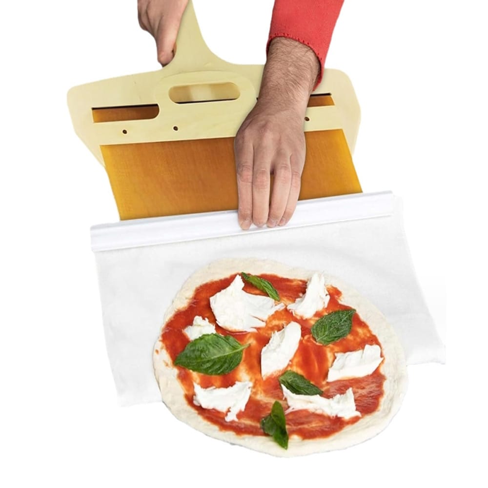 Pizzaspade med non-stick pizzaöverföring 55x45cm