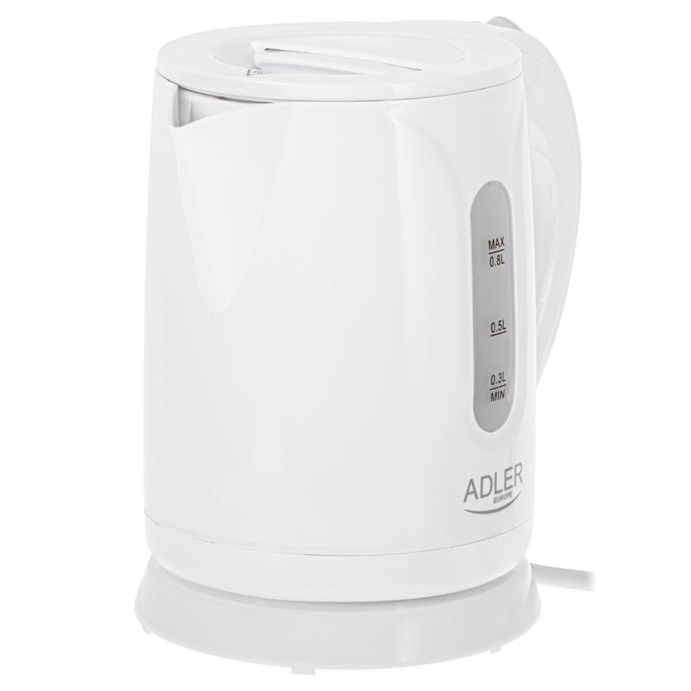 Adler Vattenkokare 0,8L 850W - Vit