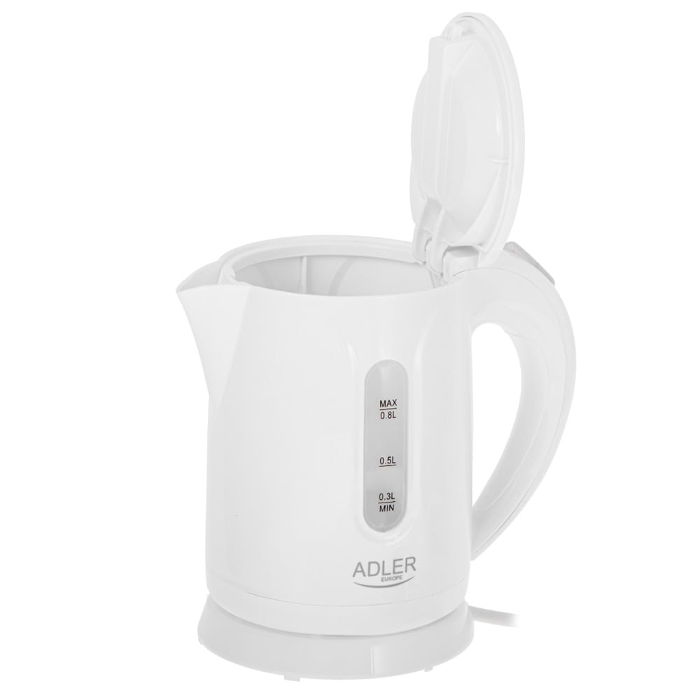 Adler Vattenkokare 0,8L 850W - Vit