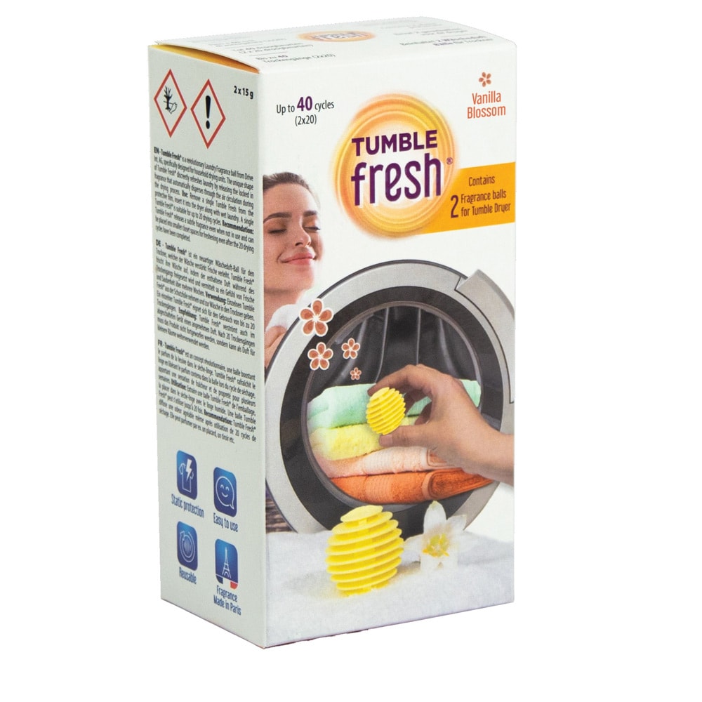 Torkbollar för torktumlare Vanilj - 2-pack