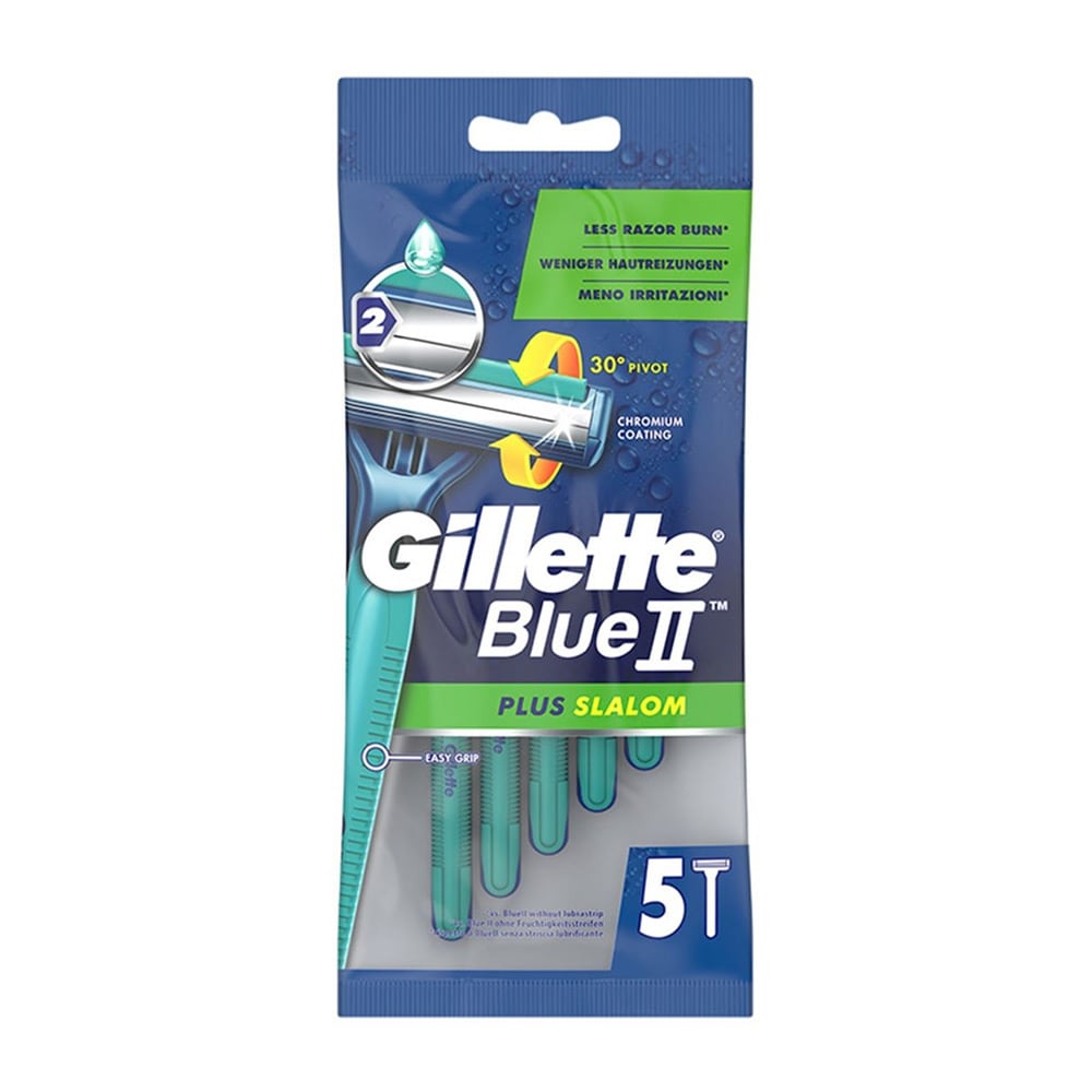 Gillette Blue 2 Plus Slalom Engångshylvar 5-pack