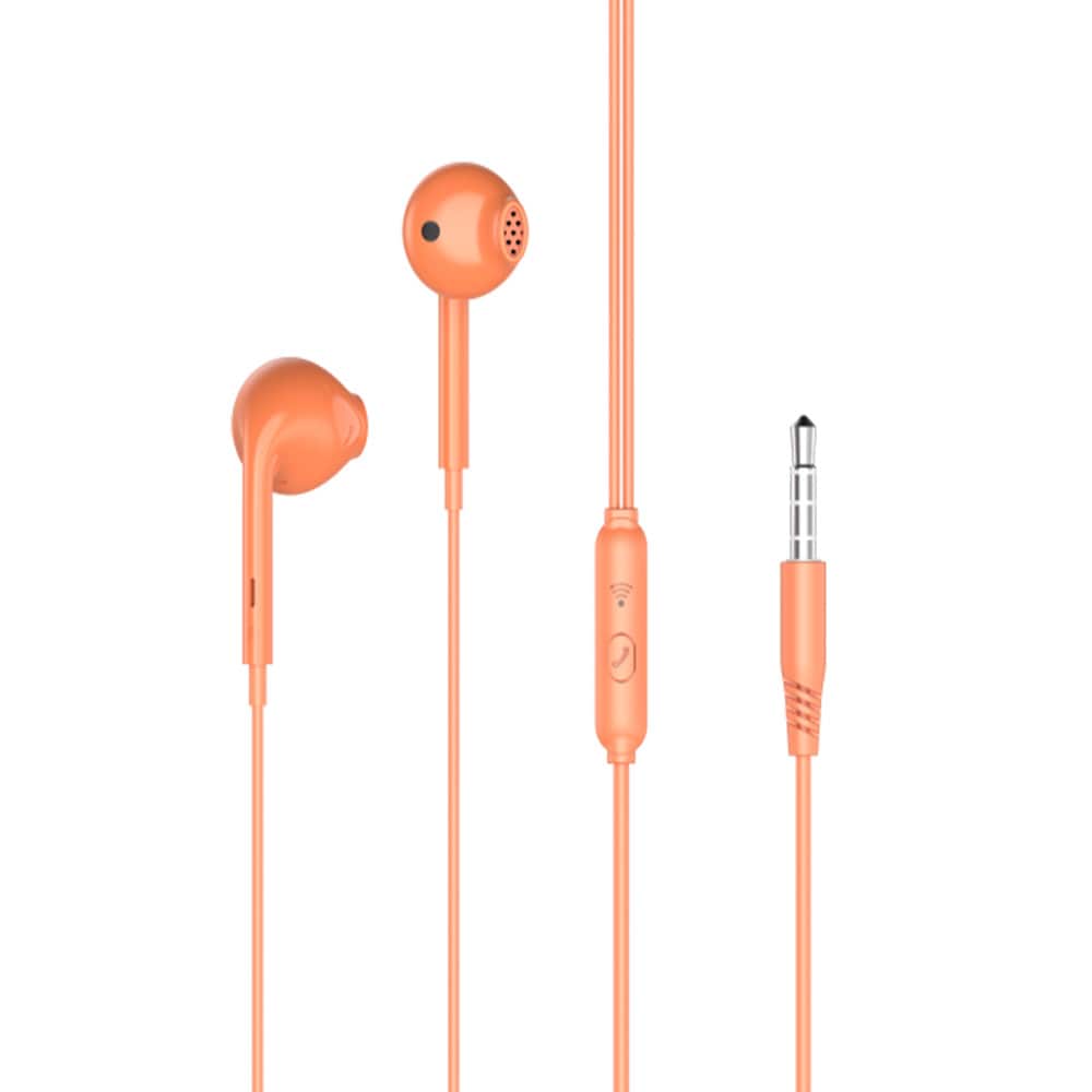 XO In-Ear Headset med 3,5m kontakt - 4-pack - 4 olika färger