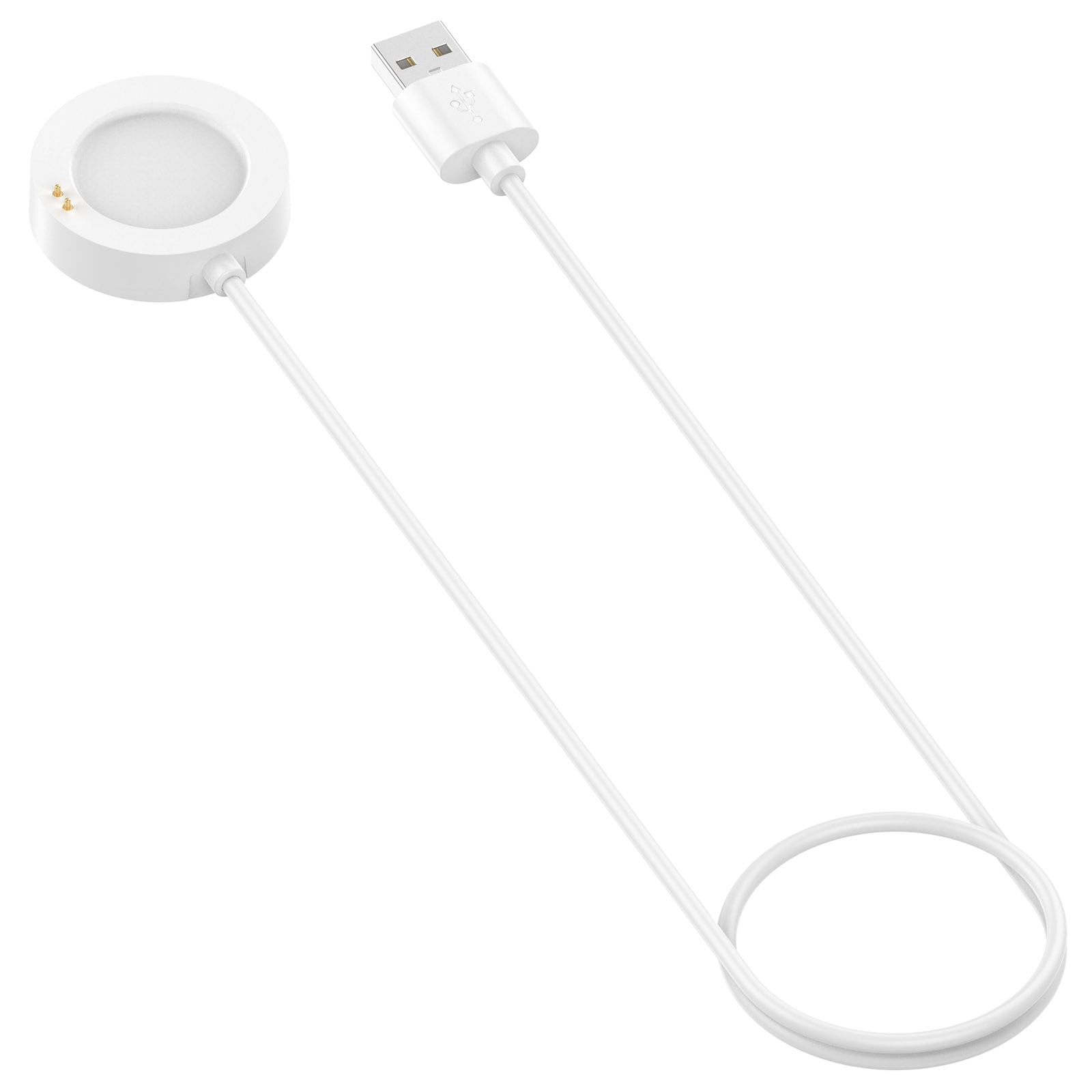 Laddare till Xiaomi Watch 2 Pro - USB 1m - Vit