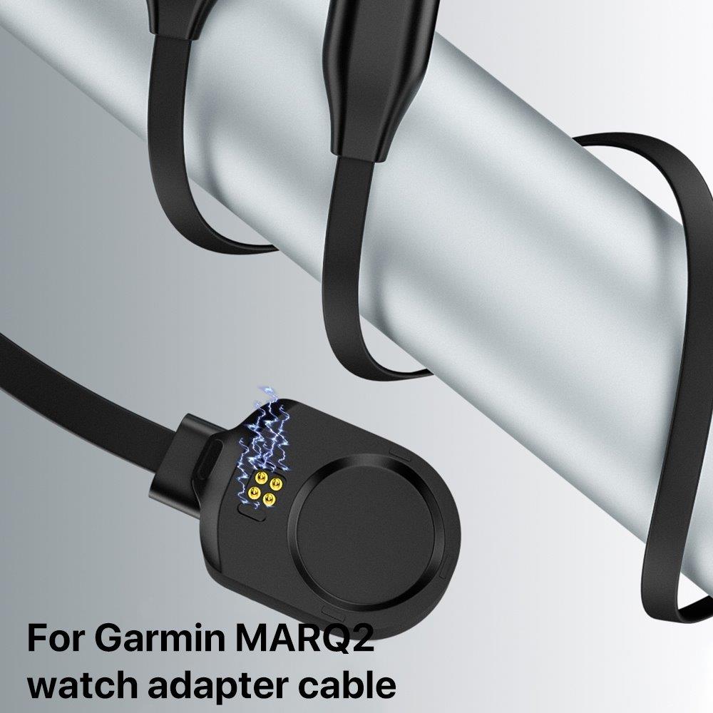 Laddkabel till Garmin MARQ 2 - USB 1m - Svart