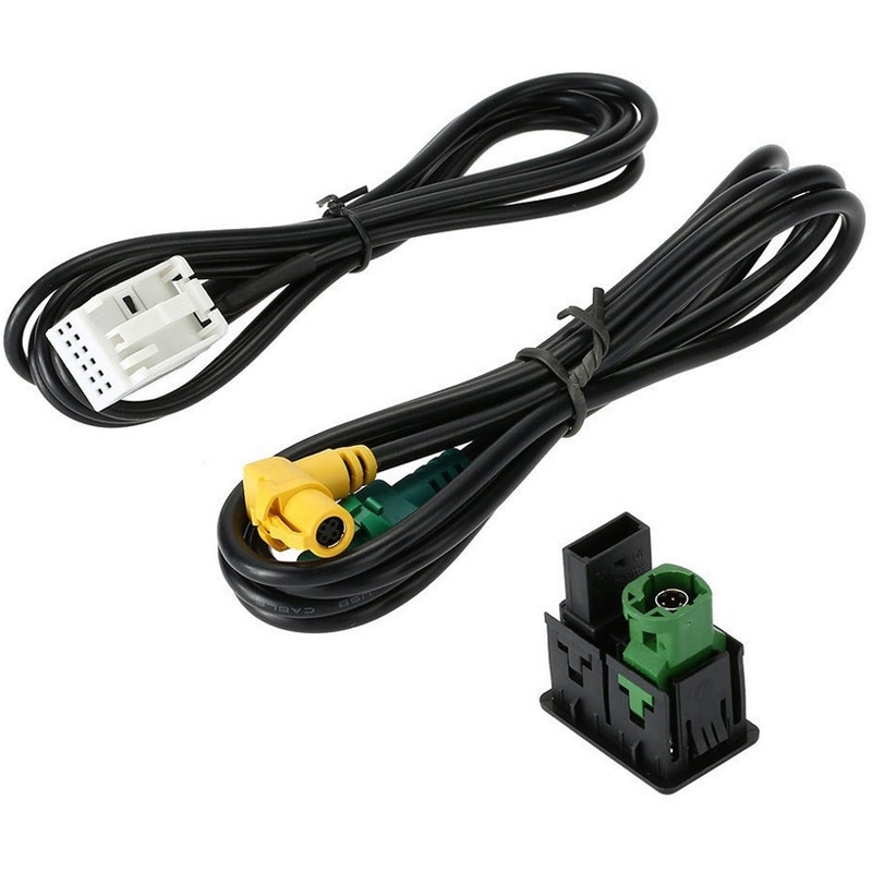 USB & 3,5mm-kontakt & kabel till VW Touran CD Player RCD510/310+/300