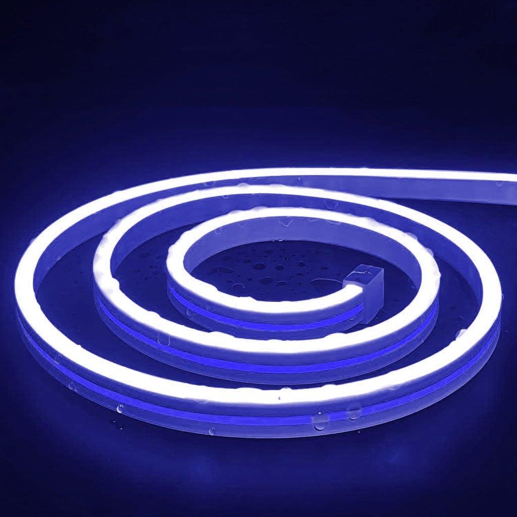 Mjuk Neon LED-Slinga 2m  - Blå