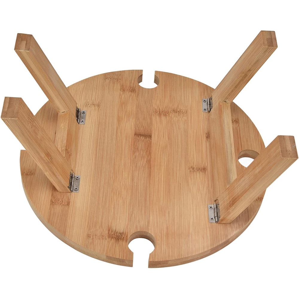Portabelt picknickbord i trä