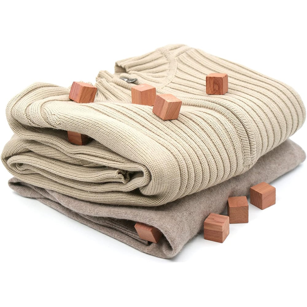 Cederblock för klädvård 10-pack