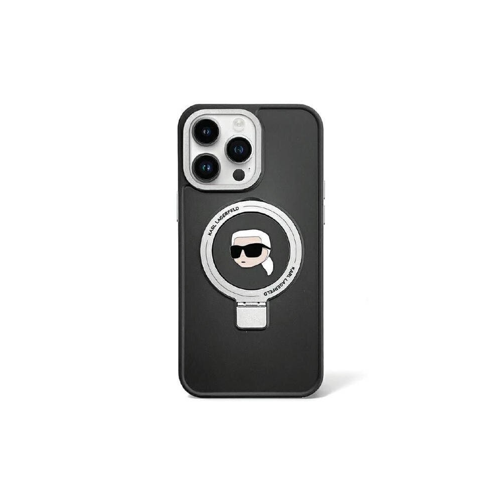 Karl Lagerfeld Mobilskal med MagSafe till iPhone 15 Pro Max - Svart